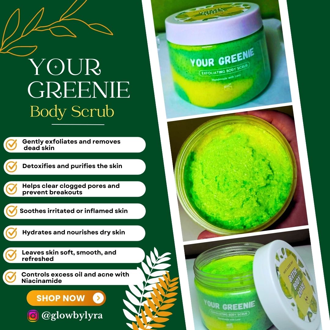 YOUR GREENIE EXFOLIATING BODY SCRUB